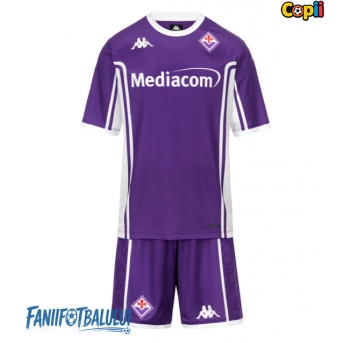 Fiorentina Echipament de Fotbal Replică 2025-26 Copii Acasa (+ Șorturi)